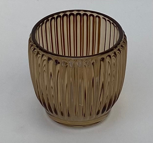 Ribbed Candle Pot Holder