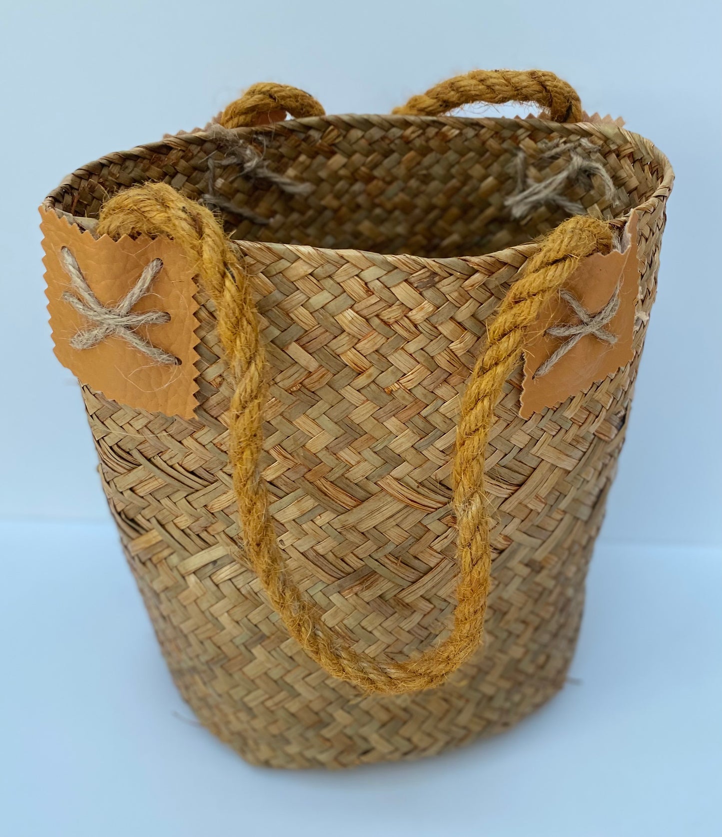 Basket With Rope Handles